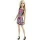 thumbnail image 1 of Muñeca Barbie Pink-Tastic Moll Arte Rosa en Vestido Rayas Blanco y Negro, 1 of 3