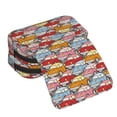thumbnail image 4 of Disketp Cute Cars Estuche de Lápices de Doble Capa con Tapa Abatible y Cremallera, Organizador Escolar para Adolescentes y Adultos, 4 of 7
