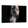 thumbnail image 1 of Cuadro Decorativo Mujer Maquillaje Dorado Canvas Revolution  Cuadro 90 x 60 cm, 1 of 5