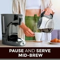thumbnail image 4 of 12-Cup Drip Coffee Maker Perfect for Home or Office, Borosilicate Carafe, Auto-Off, Reusable Filter, Anti-Drip, Keep-Warm Function, Clear Water Level Window, Gray, 4 of 12