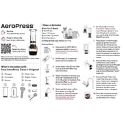AeroPress Coffee and Espresso Maker - Black