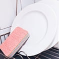 thumbnail image 4 of Rainbow 12-Layer Microfiber Dish Cloths, Tearable Super Absorbent Cleaning Pads for Kitchen, Bathroom & Home Use, Multicolor Reusable Towels, 8x8 Inch 6-Pack, 4 of 8