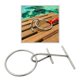 thumbnail image 1 of De Muelle Portátil de material acero Inoxidable 304 De Grado Marino De Plata shamjiam Anillo de muelle portátil, 1 of 8