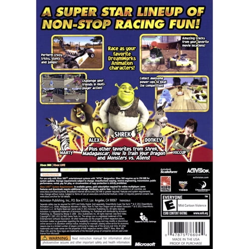 Dreamworks Super Star Kartz - Xbox 360 - Walmart.com