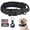 Black, variant on WAAYEEPAL Heavy Duty Nylon Dog Collar, Adjustable Training Collar with Control Handle, Sturdy Metal Buckle and AirTag Holder for Medium and Large Dogs (M, Black)