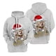 thumbnail image 3 of Sudadera con capucha navideña para hombre, con estampado 3D de animales, gatos, pared rasgada, sudaderas con capucha y sudaderas de manga larga, 3 of 4