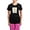 With Pink Pant, variant on CafePress - New Section Women's Dark Pajamas - Women's Short Sleeve Print T-Shirt and Pants Dark Cotton Pajama Set