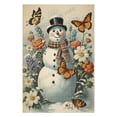 thumbnail image 3 of Snowman With Flower Puzzles for Adults 1000 Pieces, Wooden Jigsaw Puzzles, Painting Image Funny Puzzle for Women, Relieve Stress, Prevent Senile Dementia, Improve Collaboration Skills, 3 of 8