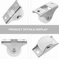 thumbnail image 3 of 24Pcs Furniture Drawer Caster Wheels Wheel Rollers Diy Pulleys Runners, 3 of 6