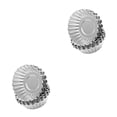 thumbnail image 3 of Injueey Moldes para tartas de huevo, antiadherentes, de aluminio, reutilizables, multiusos, utensilios de cocina de fondo plano, molde para Tipo 1 2piezas, 3 of 6