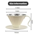 thumbnail image 2 of Premium Stainless Steel Dual Layer Coffee Filter, 2 of 8