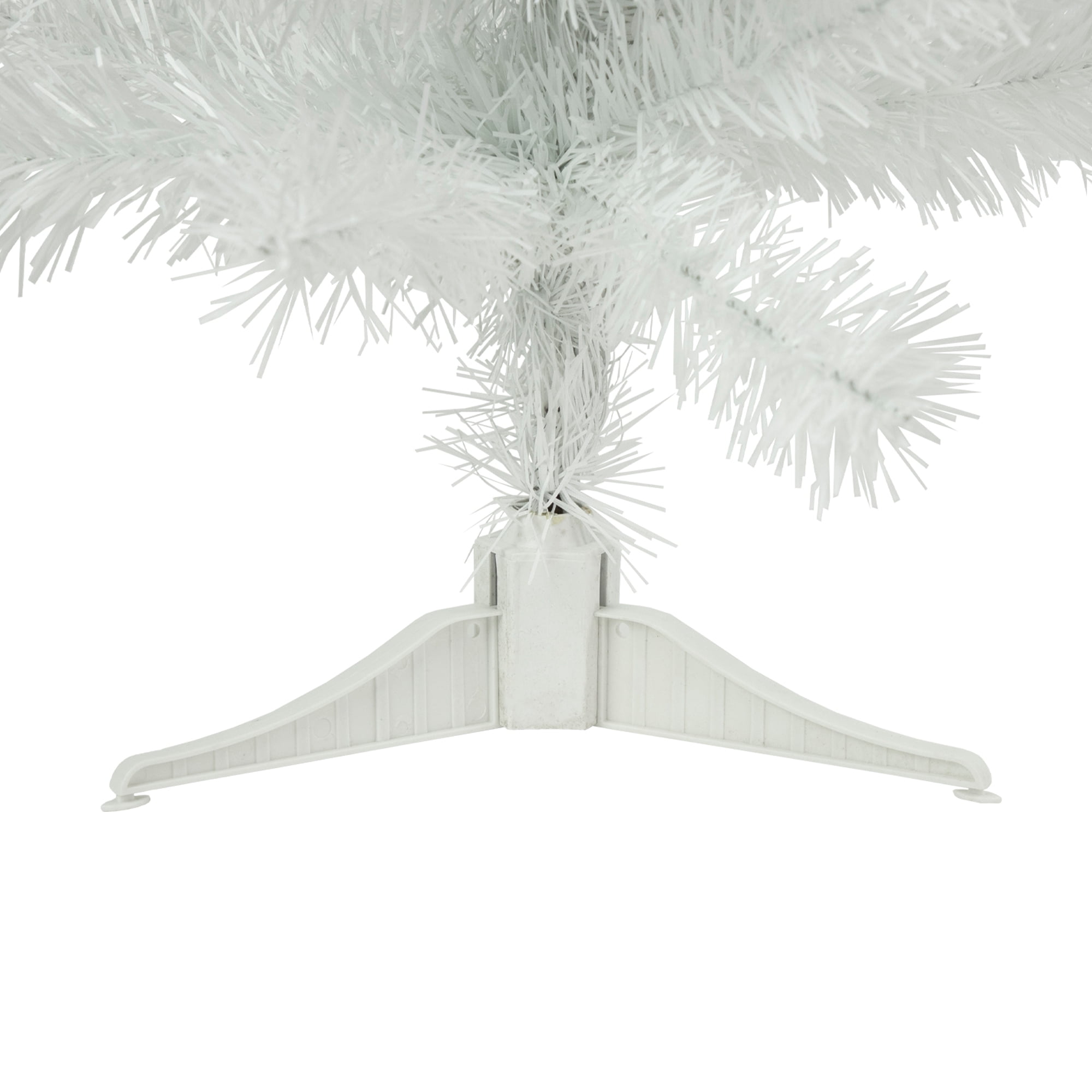 2' x 14" White Tinsel Artificial Christmas Tree - Unlit