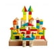 thumbnail image 1 of Bloques de madera geométricos Bloques de construcción de madera para niños Construir, apilar y crear Juego de apilamiento Educativo temprano para, 1 of 9