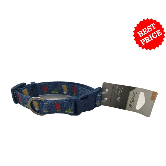 Dog Collar Small 9 -14 in - Good2Go Happy Hour