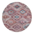 thumbnail image 3 of Unique Loom Sisu Collection Area Rug - Haryana (3' 11" Round Terracotta/Brown), 3 of 7
