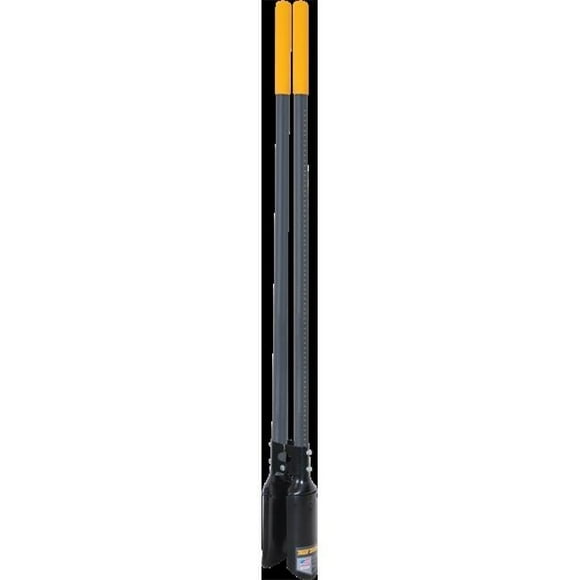 Post Hole Digger with Ruler Fiberglass Handle&#44; 59 in.