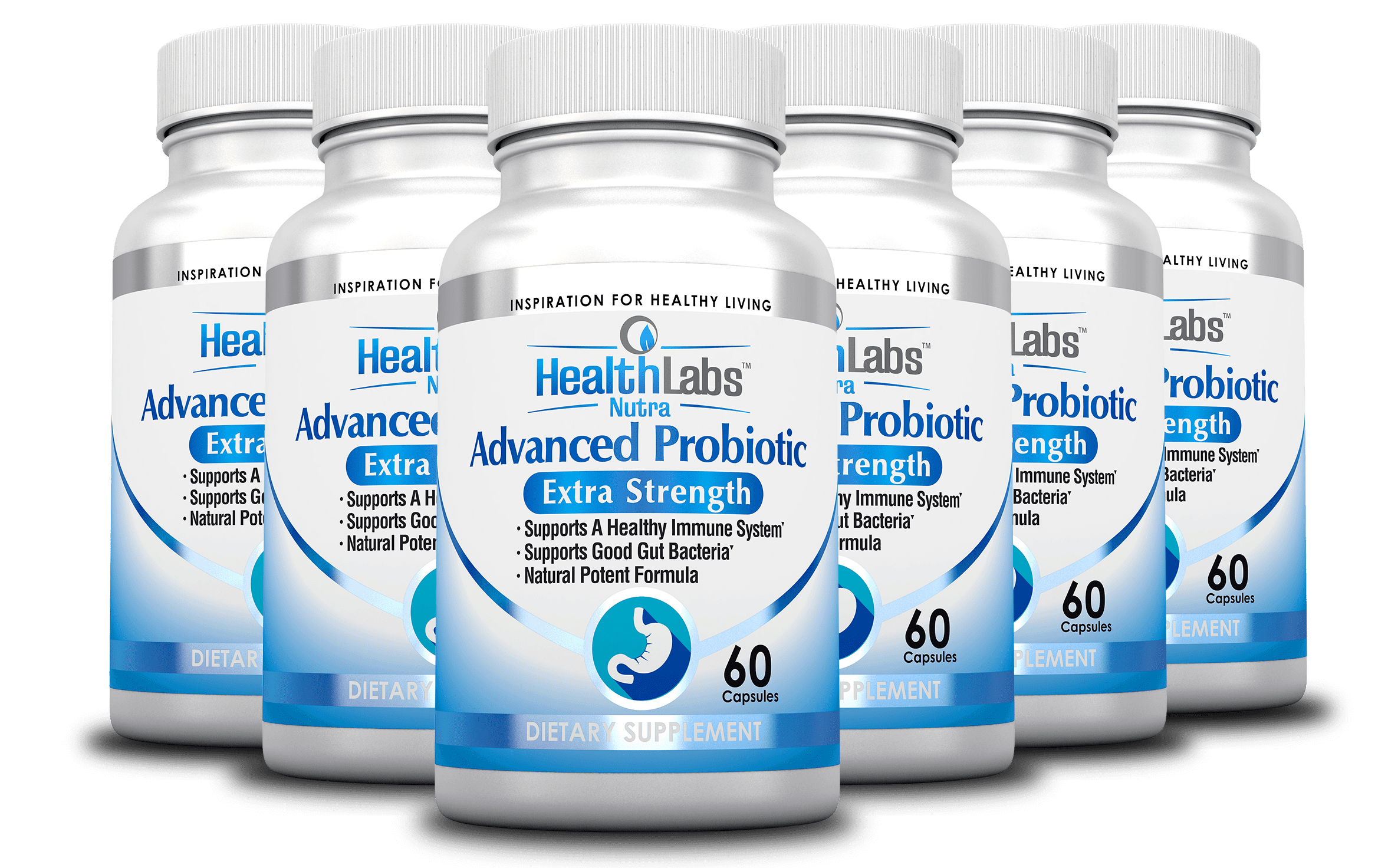 Advanced Probiotics 6Month Supply Extra Strength Supplement for a