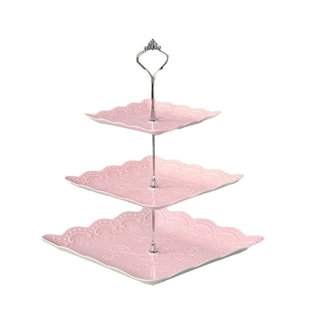 

BMForward Dried Fruit Stand Dessert Stand Dessert Set Cake Stand Plastic Fruit Stand