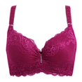 thumbnail image 3 of AMERTEER Lace Thin Adjustable Push-Up Bra, 3 of 8