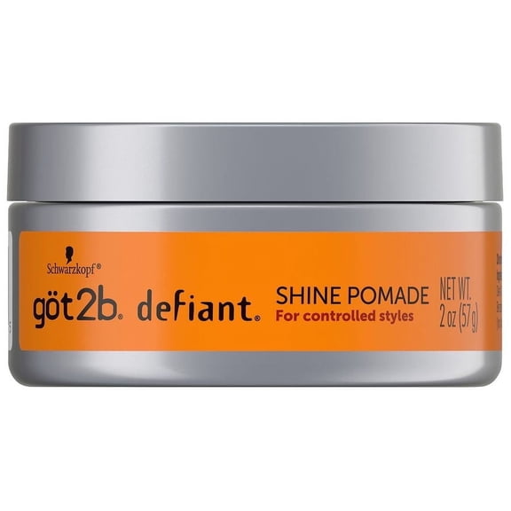 Got2b Defiant Shine Pomade 2.0 oz (Pack of 2)