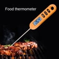 thumbnail image 1 of YAOMOBB Thermometer for Meat Food Sensitive Probe Kitchen Gadgets Waterproof Instant Read High Accuracy LCD Display, 1 of 7