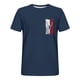 thumbnail image 4 of Tops para hombre, blusas y camisas de cuello redondo y manga corta para hombre, blusas casuales de cuello redondo con estampado de moda para hombre, blusas de cuello redondo y manga corta, camisas par, 4 of 5