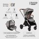 thumbnail image 2 of Carriola Con Sistema De Viaje Elif Ultra Compacta Plegable, 2 of 8