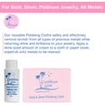 thumbnail image 7 of Caribbean Gem USA Polishing Cream | Safely Tarnish Remover Polishing Cream From Gold, Silver, and Platinum | 2OZ Bottle | With Polishing Cleaning Cloth | 1 Pack, 7 of 7