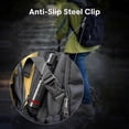 thumbnail image 4 of Mini LED Torch 2 Pieces, Steel Clip & COB, Small USB Rechargeable Flashlights, Portable and IPX5 Waterproof for Camping, Hiking, 4 of 4
