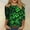 Green, variant on BLTIBY Womens St. Patrick's Day Sweatshirts 3/4 Sleeve Round Neck Lucky Shamrock Printed Irish Shirt Ireland Fashion Casual Pullover Top 2025 Green 3 XL