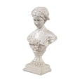 thumbnail image 4 of de escultura de estatua de resina de busto de de celebridad clásica para de práctica de dibujo, decoración y colección Color antiguo, 4 of 9