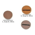 thumbnail image 5 of WINDLAND 5Pcs Magnetic Metal Pin Brooch Converter Harm Free Clothing Magnet Buckle Mini Brooch Converter for Scarf Clasp Name Label, 5 of 15