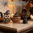thumbnail image 4 of Vintage Halloween Decor 4 Inch Spooky Ghost Indoor Table Decoration Rustic Fall Home Decor for Shelf Desktop Display, 1 Pack, 4 of 4
