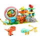 thumbnail image 5 of Accesorio para canicas, embudo en espiral, catapulta Paino, dinosaurio, tobogán, piezas de pista, bloques de construcción grandes compatibles, juguetes, 5 of 5