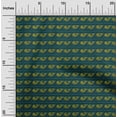 thumbnail image 1 of oneOone Polyester Lycra Fabric Leaves & Fish Block Print Fabric By Yard 56 Inch Wide, 1 of 4