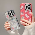 thumbnail image 3 of Disney Marie Cat Rabbit Casetify Glitter Flash Powder Soft TPU Funda A Prueba De Golpes Para IPhone 11 12 13 14 Pro Max Cubierta Trasera, 3 of 3