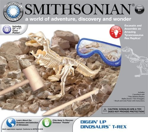 dig up dinosaur bones toy