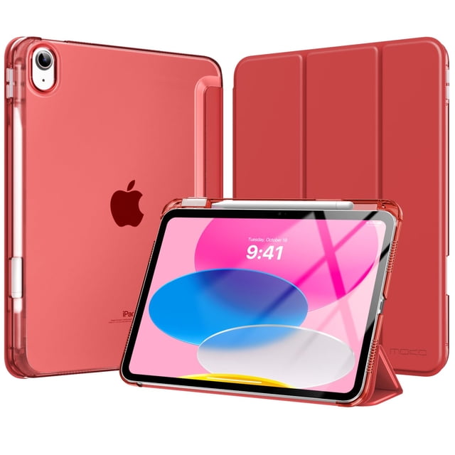 Funda MoKo para iPad 11.ª generación de 11 pulgadas 2025 con soporte para lápices