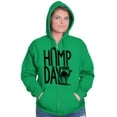 thumbnail image 3 of Hump Day Funny Camel Office Workout Zip Up Hoodie Men's Women's Brisco Brands L, 3 of 6