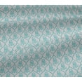thumbnail image 5 of oneOone Cotton Jersey Turquoise Blue Fabric Block Craft Projects Decor Fabric Printed By The Yard 58 Inch Wide-9D, 5 of 5