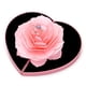 thumbnail image 4 of Caja de anillo giratorio rosa en forma de corazón Caja de anillo propuesta de levantamiento de flores creativas, 4 of 11