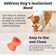 thumbnail image 5 of Juguetes interactivos para cachorros dispensadores de golosinas, huesos de perro para masticadores agresivos, juguetes para perros súper masticables duros, 5 of 5