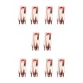 thumbnail image 2 of Wweixi Épingles à Cheveux BB Accessoires de Cheveux Utiles Pince Latérale Pince à Pression à la Mode Rose Rouge 5Set, 2 of 6