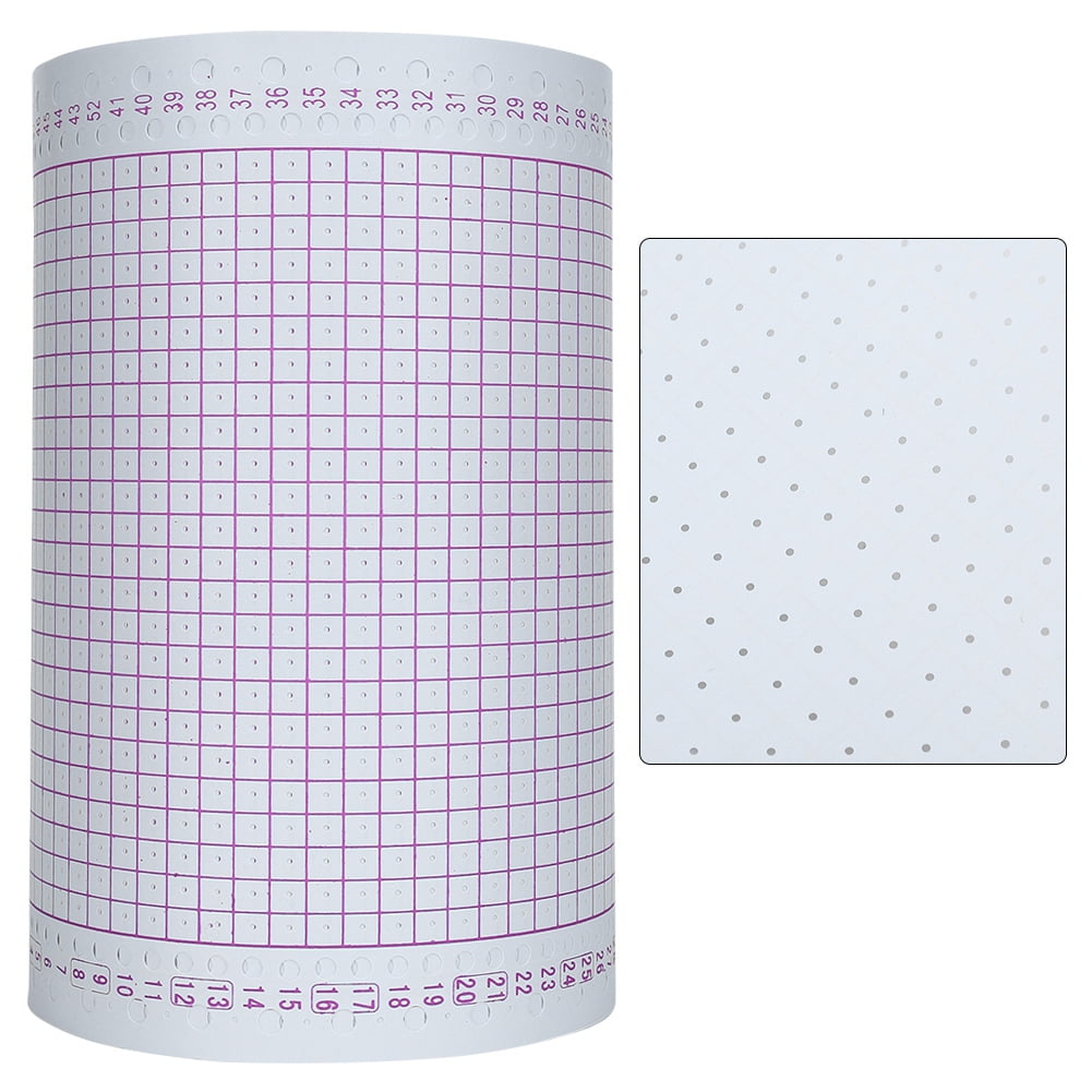 Maquina Tricotar 100 Piezas/rollo De Puntadas De La Tarjeta De Punzón  Transparente De La Tarjeta De Perforación, 24 Puntadas De La Máquina De  Tejer Accesorios Para La Fábrica De Ropa Máquinas De, image size:1001x1001