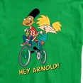 thumbnail image 3 of Hey Arnold! - Arnold and Gerald on Bike - Men's Short Sleeve Graphic T-Shirt, 3 of 5