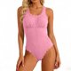 thumbnail image 5 of Casual Primavera Tops para las Mujeres Color Sólido Encaje sin Espalda Bikini Beach Traje de Baño con Poliéster Suave, Transpirable Bikini Casual Top para el Verano, 5 of 6