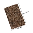 thumbnail image 2 of Minkissy 2Pcs Natural Environment Creation Bark Terrarium Decor Tree Bark for Lizard Climbing and Hiding 11.8X7.9X0.8In, 2 of 6