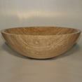 thumbnail image 4 of Silkroad Exclusive Bathroom Vessel Sink Natural Travertine Stone Basin, 4 of 4