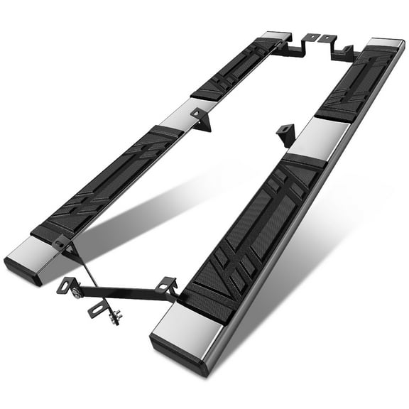 DNA Motoring 6.5" Side Step Nerf Bars Running Boards for 2014-2019 Toyota Highlander