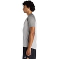thumbnail image 3 of New Balance Mens Asym Top Right T-Shirt Grey L, 3 of 5